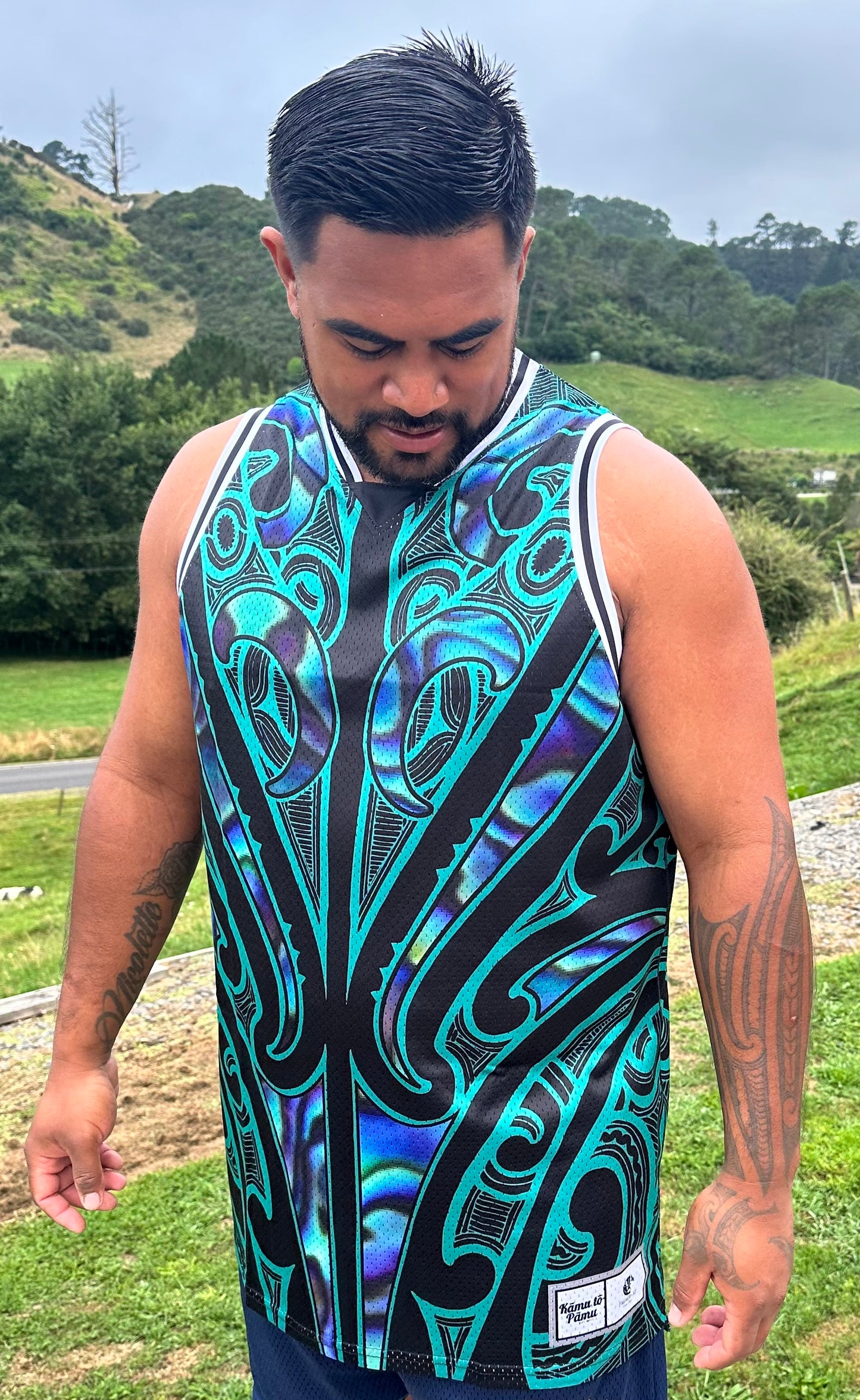 Singlet-Green Paua