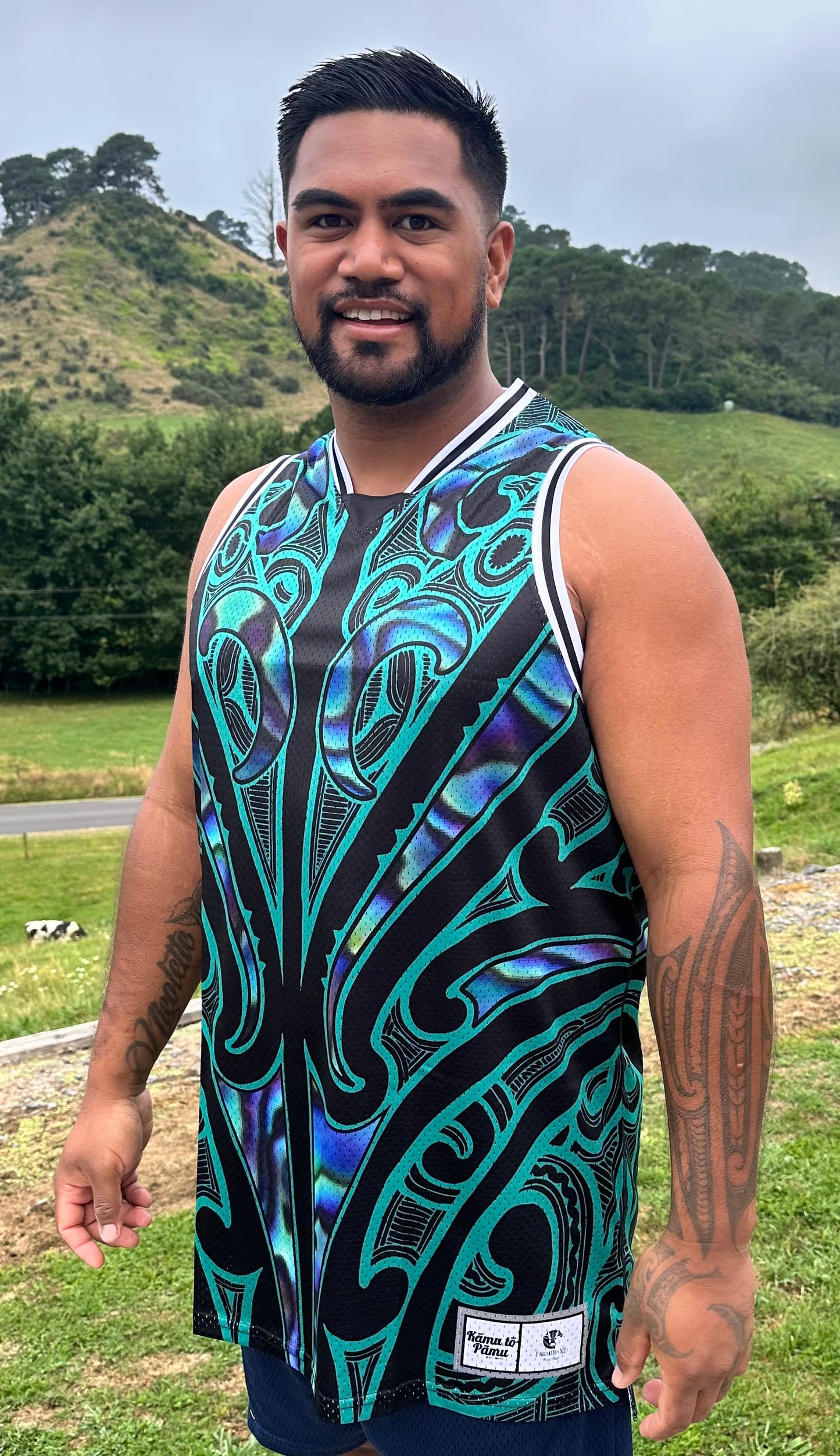 Singlet-Green Paua