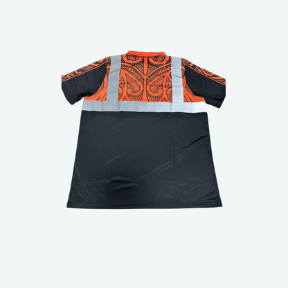 Hi-Viz Reflect Short-Sleeve Polo (Orange)