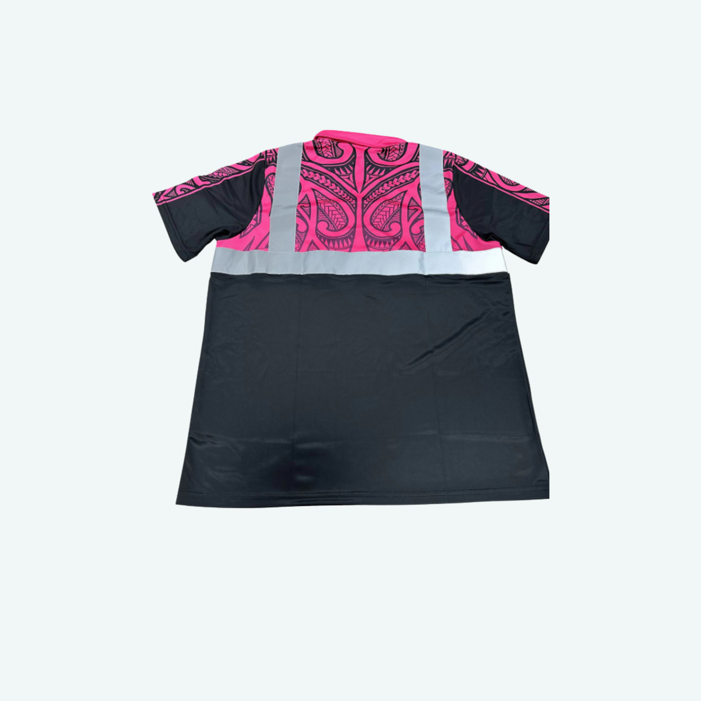Hi-Viz Reflect Short-Sleeve Polo (Pink)