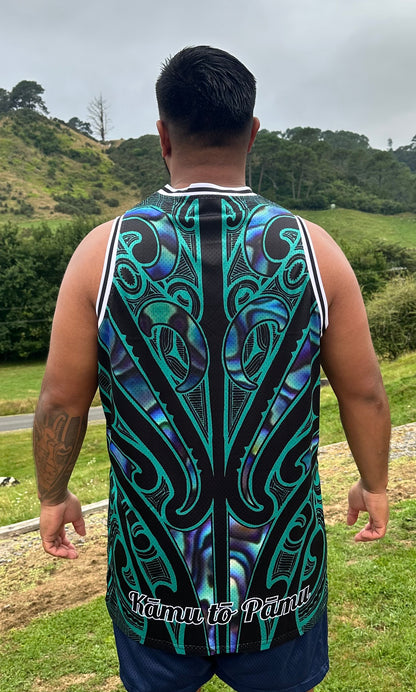 Singlet-Green Paua