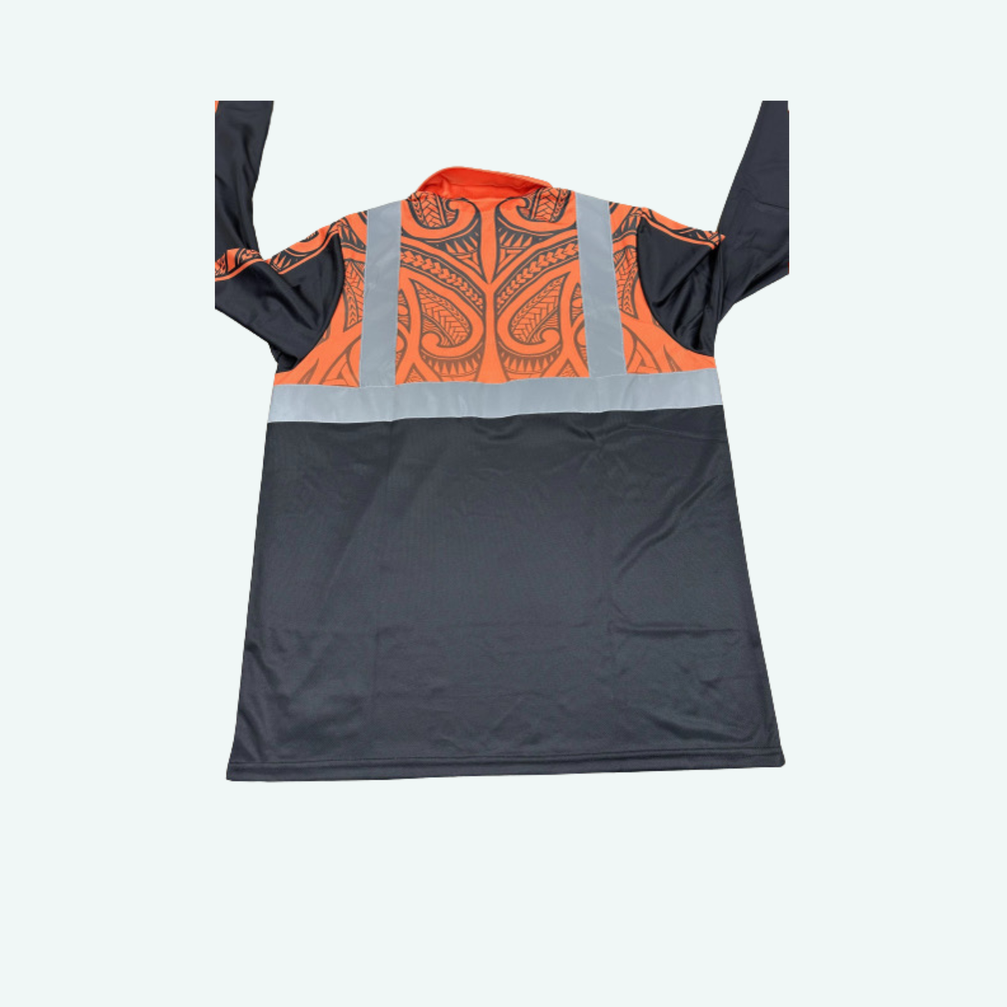 Hi-Viz Reflect Long-Sleeve Polo (Orange)